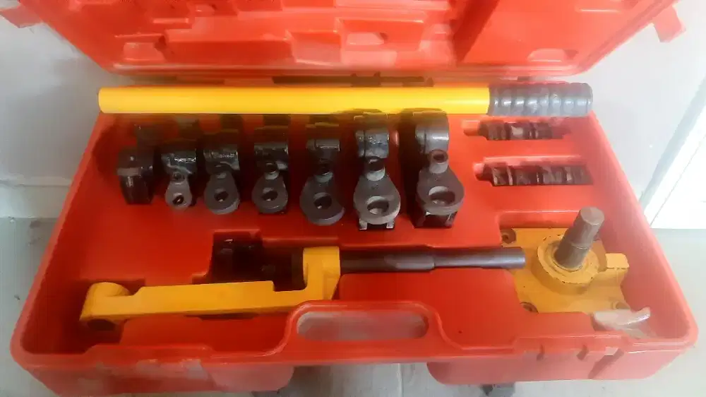 Alat tekuk pipa besi Alat pembengkok pipa besi