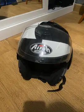 HELM AIROH REV 19 FUSHION WHITE SECOND