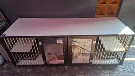 Jual Kandang Kucing Alumunium 2 Kamar