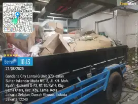 Jasa angkut sampah dan puing
