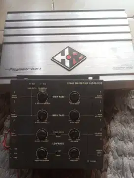 Jual power 4 chnel dan crosover