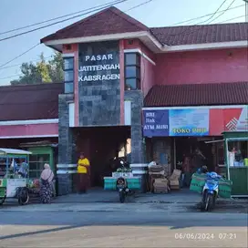 TANAH PASAR STRATEGIS SHM cocok utk KIOS / USAHA