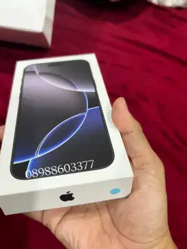 Iphone 16 pro Max 256gb, IBOX Black, baru beli bulan lalu masih segel