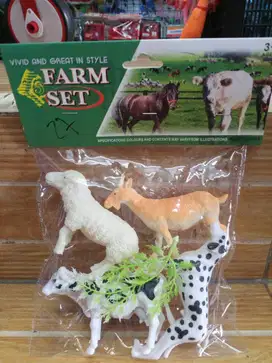 mainan anak hewan farm set