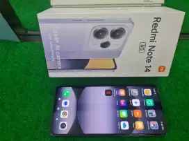 Redmi Note14 5G Ram 8/256 gb kengkap normal tampa minus