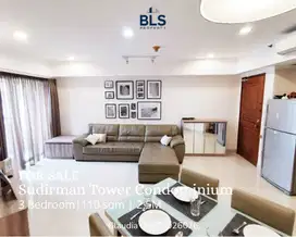 FOR SALE Apartement Sudirman Tower Condominium 3BR