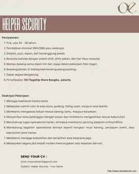 Helper Security