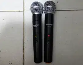 Sepasang Wireless Mic,Shure PGX88,baca deskripsi,murah,NET.