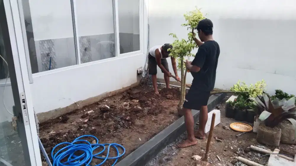 Jasa pembuatan taman kering - tukang taman