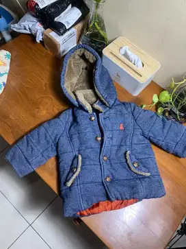 Jaket bulu anak untuk umur kurang lebih 3 tahun