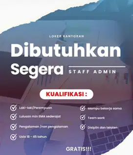 Lowongan pekerjaan penempatan surabaya!! Minat bisa DM