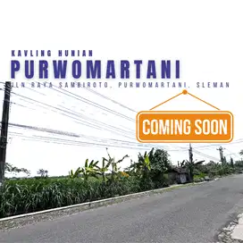 Promo Launching : Kavling Purwomartani, Jl Raya Sambiroto, 168 m2