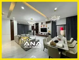 ANA RUMAH DI KAV.POLRI, NGANTONG LT. 274M2 FURNISH 2.5LT JELAMBAR