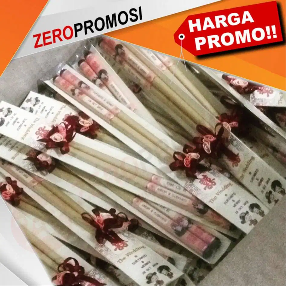 Souvenir Pernikahan Unik – Sumpit Kayu Custom Nama Ready Stock & Elega