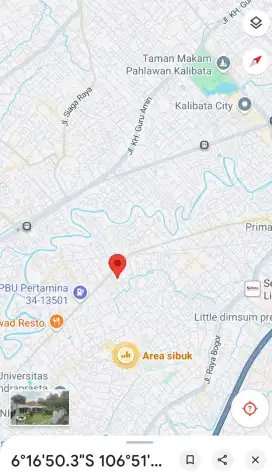 Tanah Kavling murah dicondet jaktim