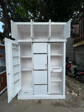 Lemari sleding pintu 3 Hijab Susun