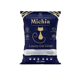 PASIR KUCING GUMPAL WANGI MURAH MICHIA LUXURY CAT 12 LITER