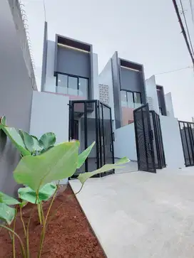 Rumah modern tanpa Masuk Gang di Bintaro, bebas biaya Tambahan