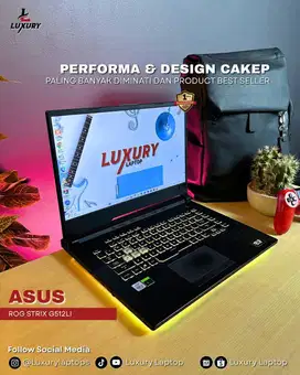 LAPTOP ASUS ROG STRIX G512LI NVIDIA GTX 1650 TI SSD RAM FULL RGB BU TT