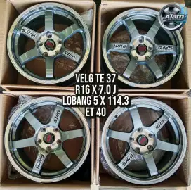 Velg R16 TE 37 LOBANG 5 X 114.3
