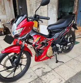 Dijual Suzuki Satria FU 150 th 2012 Karbu km 45xx Spt Baru
