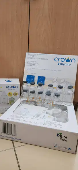 Pompa asi crown double botol.