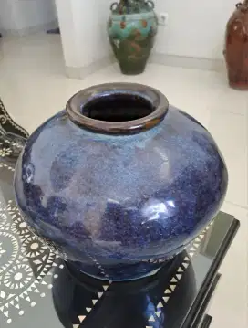 Guci keramik blue raja