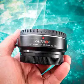 VILTROX EF-EOS M2 Speedbooster. for Canon EF to EOS M. Used. Fullset