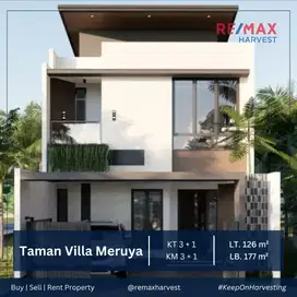 Dijual Murah Rumah Baru Lokasi Strategis Taman Villa Meruya Jakbar