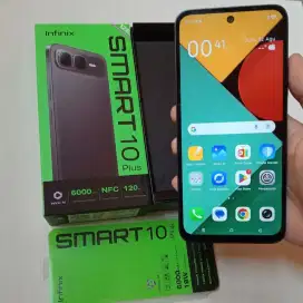 iNFiNiX SMART 10 Plus (8+8/128GB) lengkap