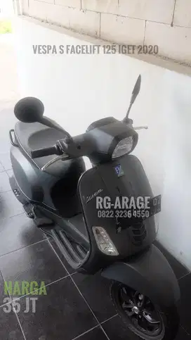 Vespa S facelift iget 125 2020