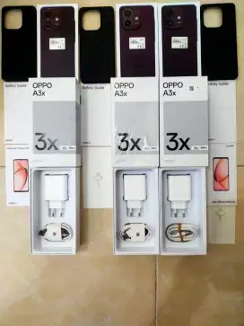 Oppo A3x 4/64 & 6/128 asli Oppo bukan barang refurbish