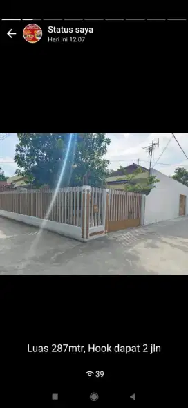 Dijual Murah, SHM, Rumah Strategis ditengah kota Demak