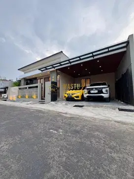 RUMAH DESAIN MODERN, 13 MENIT KE KAMPUS UII JOGJA