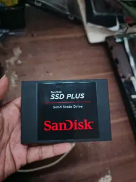 Ssd sandisk plus 1tb sata bekas copotan laptop