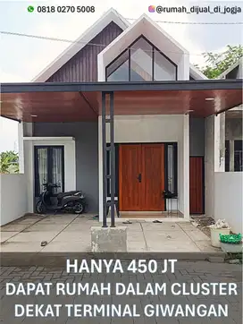 Perumahan dekat Terminal Giwangan di Jl Imogiri Timur KM 6 Siap Huni
