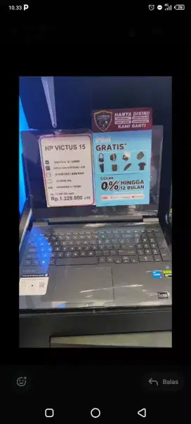 SEGAMPANG ITU LAPTOP HP VICTUS 15