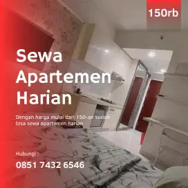 Sewa apartemen harian Green Pramuka City murah Jakpus