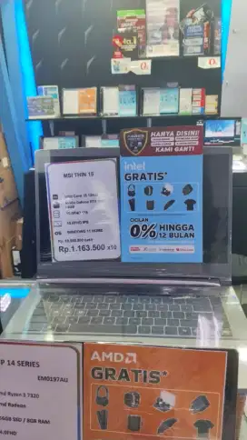 SEGAMPANG ITU CICILAN LAPTOP MSI THIN 15