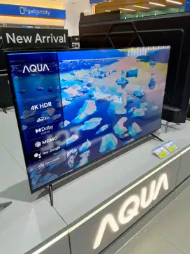AQUA QLED 4K GOOGLE TV 43inc Bisa Cicilan Tanpa Kartu Kredit