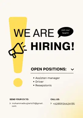 Lowongan kerja Surabaya