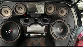 Sayu set audio custom agya beserta box custom