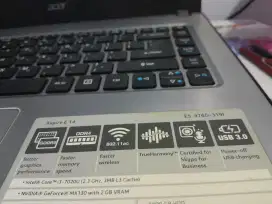 LAPTOP ACER ASPIRE E5 476G (Dual VGA)