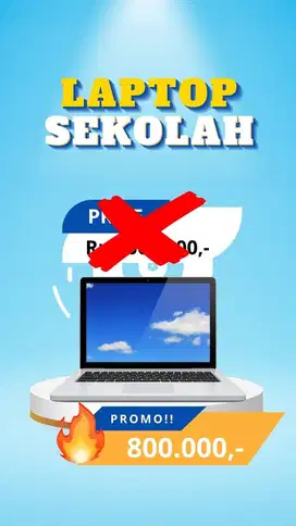 Laptop Second Murah + Garansi – Cuma Minggu Ini!