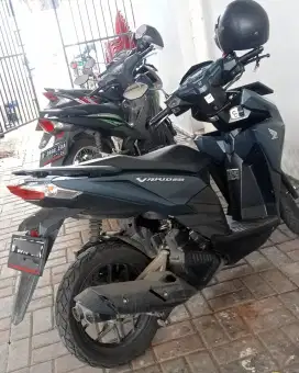 Vario 150cc 2017 biru doff lengkap