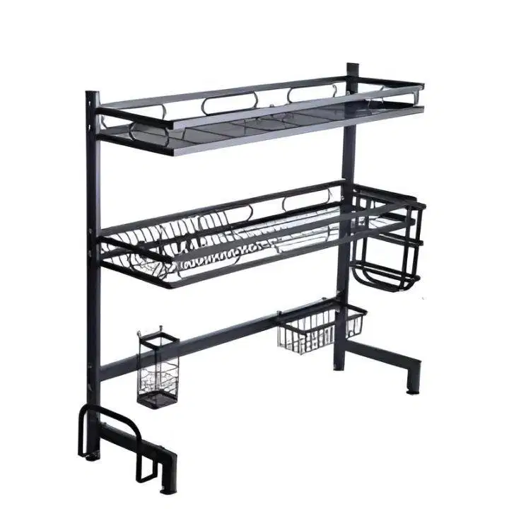 Rak piring dapur stainless steel
