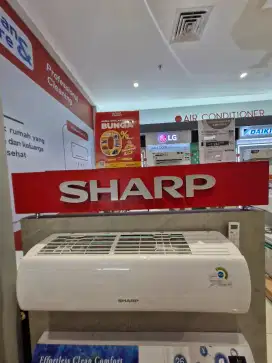 PROMO CICILAN BISA BUNGA 0% AC SHARP STANDAR 1/2PK A5ZEY
