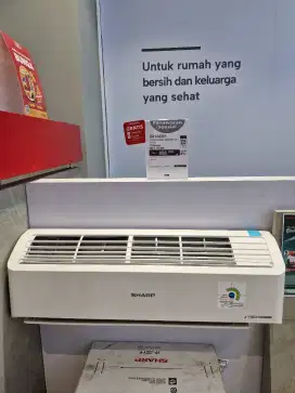 PROMO CICILAN BUNGA 0% AC SHARP INVERTER 1/2PK XP6BMY