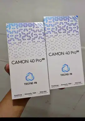 Tecno Camon 40 Pro 5G 8/256 Baru Resmi