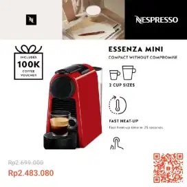 Mesin Kopi Mini Essenza